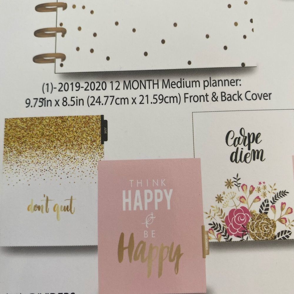 ✨🌸📆 ADORABLE 12 month planner kit✨ You go girl!✨ - Picture 6 of 12